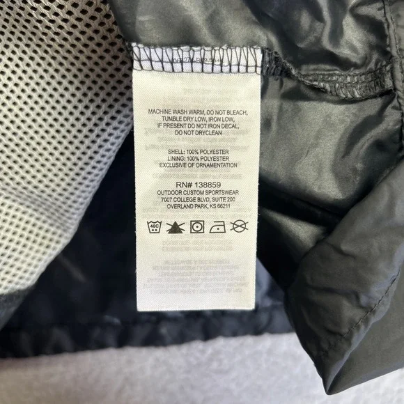 Los Angeles‎ Lakers Windbreaker Mens XL Black Flash Forward Hood Jacket Columbia - Picture 6 of 9